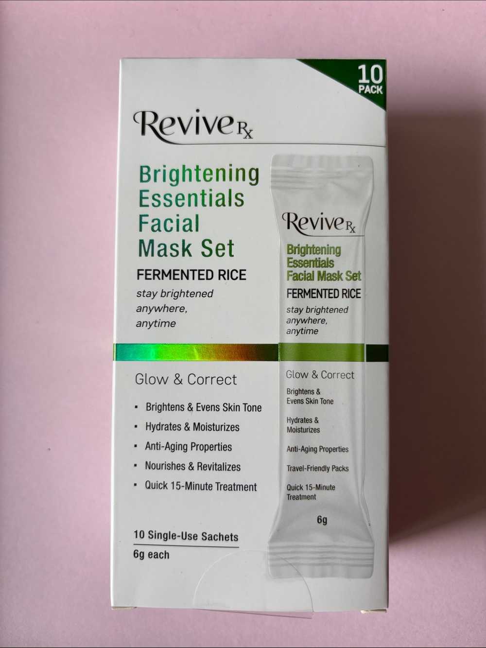 Brightening Essentials Facial Mask Set - White